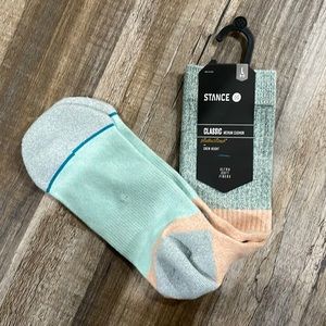 Stance crew height medium cushion sock size large (9-12 shoe size) NWT